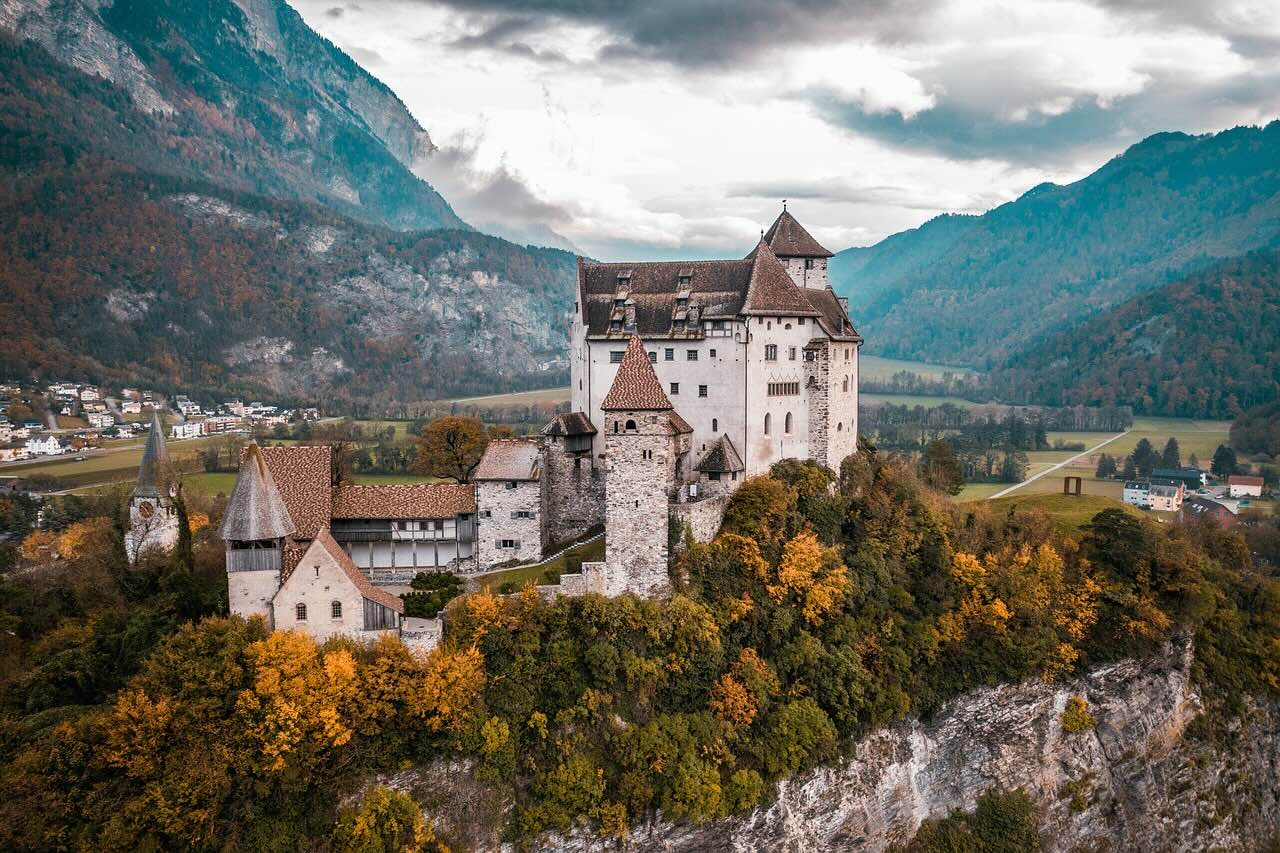 Liechtenstein skyline