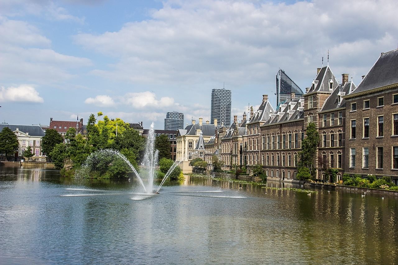 The Hague skyline