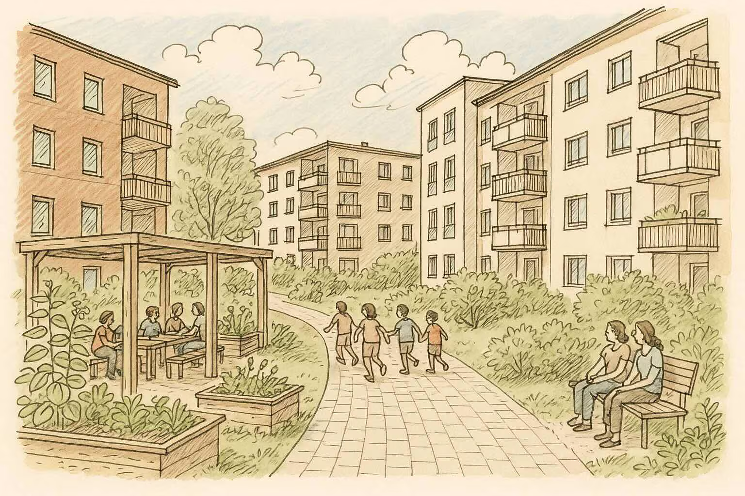 From Decline to Model District: The Transformation of Gårdsten