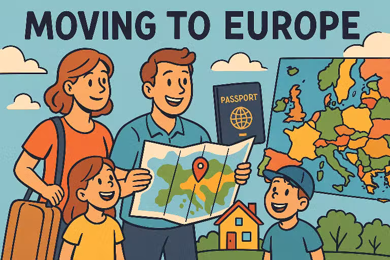 Moving to Europe: A Comprehensive Guide for U.S. Families