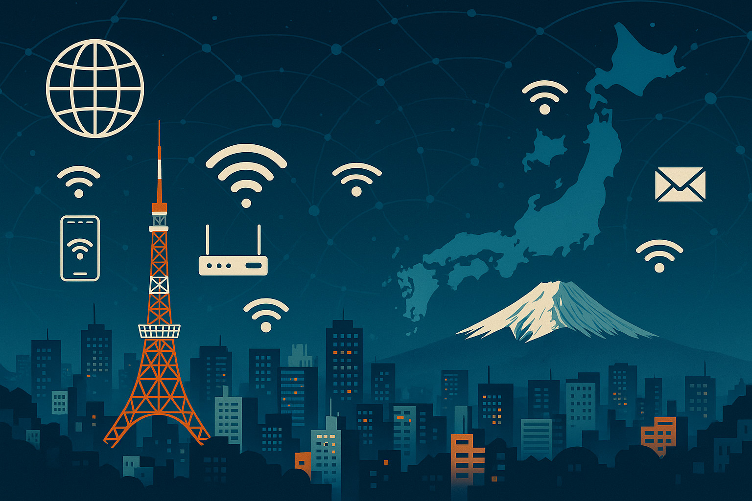 Internet and WiFi in Japan
