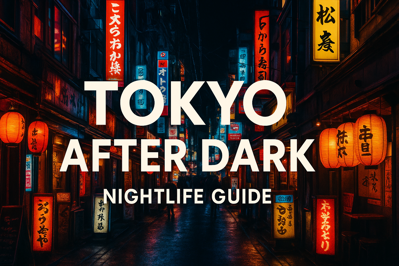 Tokyo After Dark: Nightlife Guide