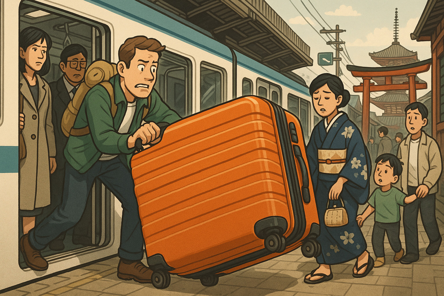 Pack Light—Japan’s Not Built for Your Gigantic Luggage