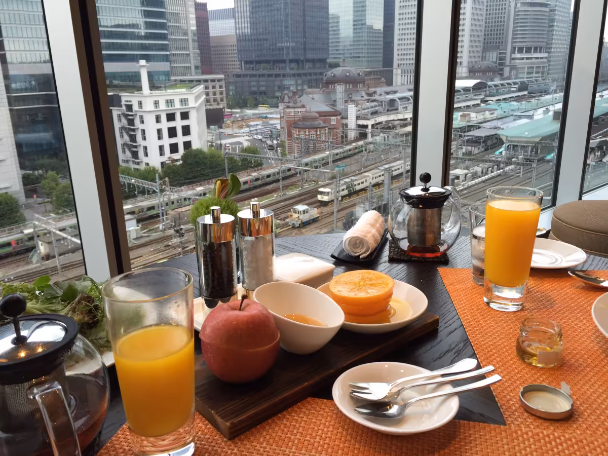 Breakfast at Four Seasons Tokyo View